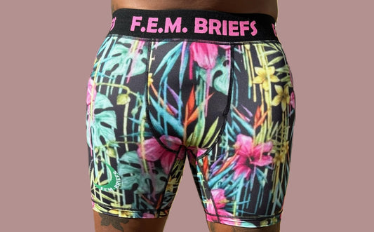 F.E.M BRIEFS-Floral print