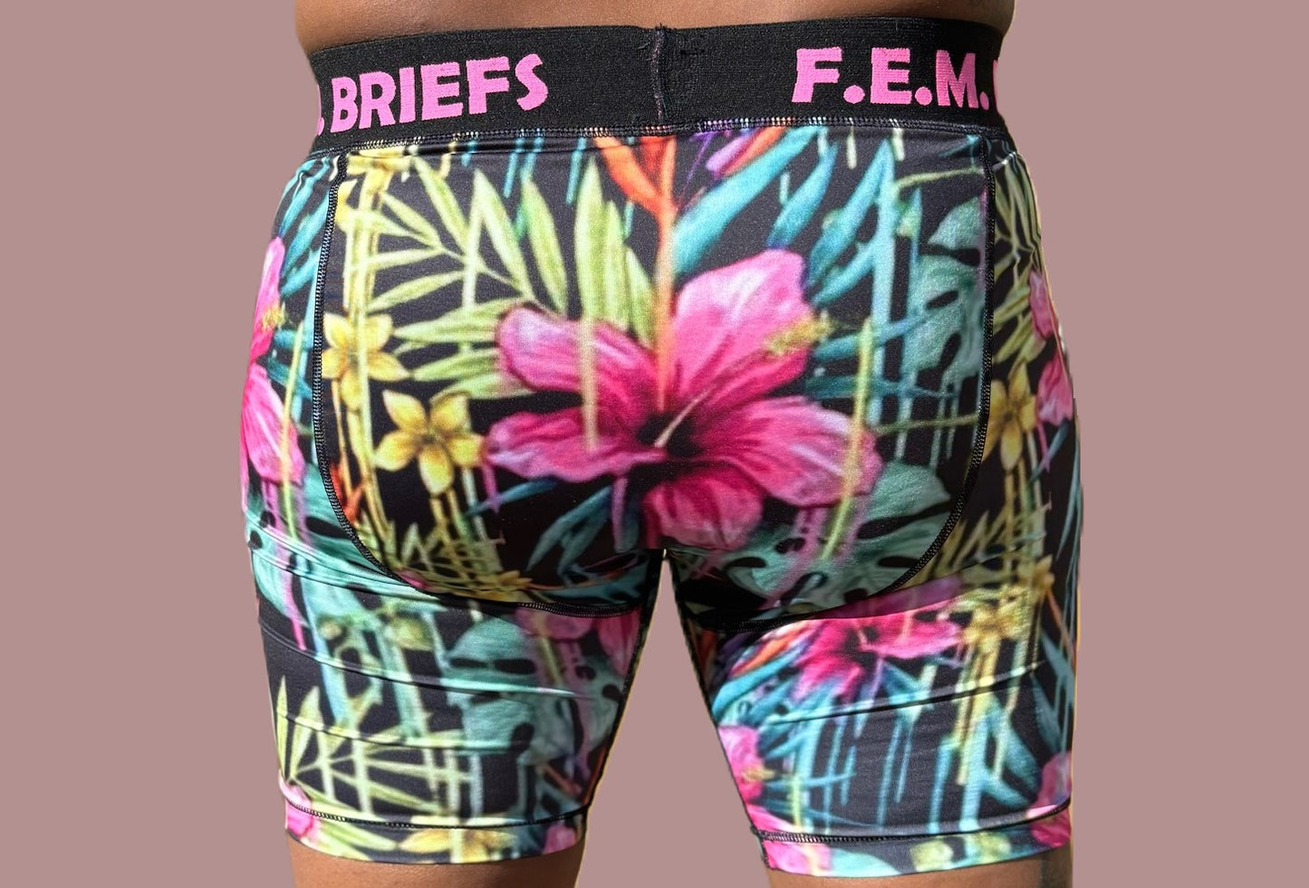 F.E.M BRIEFS-Floral print